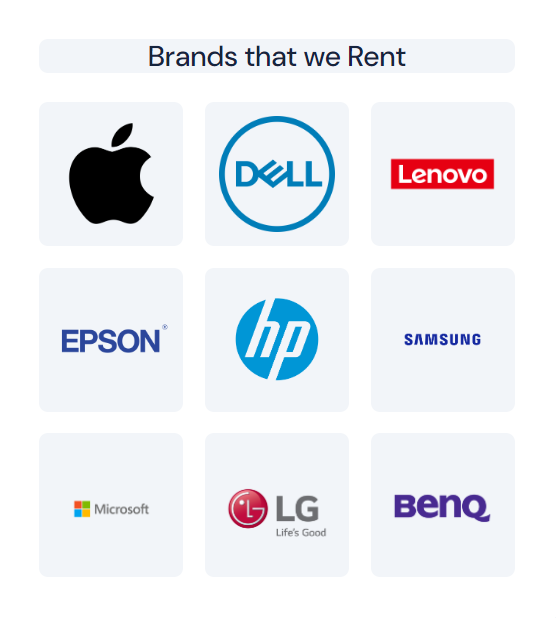 Brands that we Rent